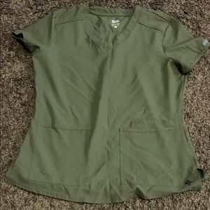 Med Couture Olive Jogger Scrub Set